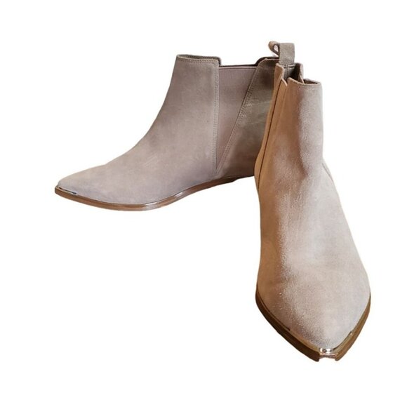 Marc Fisher LTD Womens Taupe Ankle Boots 9.5M - Picture 4 of 5